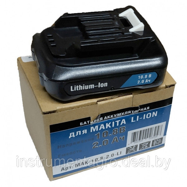 Аккумулятор, Li-ion, 10.8V, 2.0 AН Makita SL - фото 1 - id-p124066025