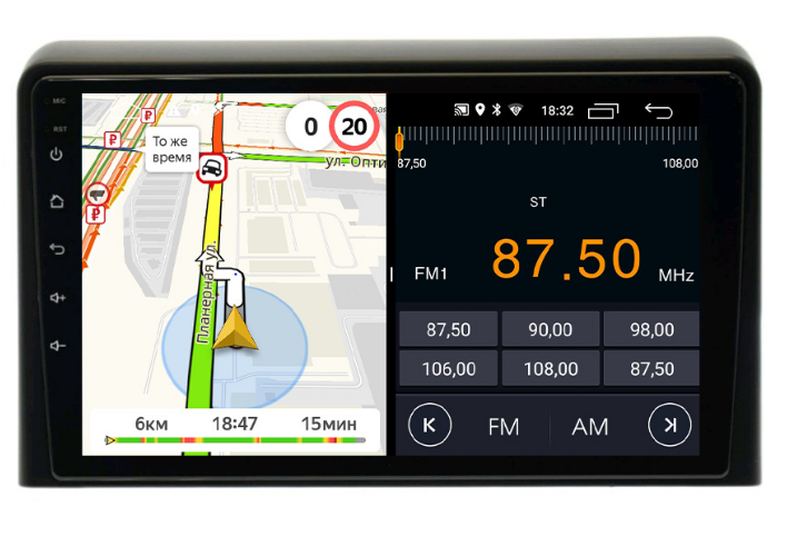 Штатная магнитола Parafar для Hyundai Sonata 2018+ на Android 13 (2/32Gb + 4G) (PF309FHD)