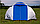 Палатка ACAMPER MONSUN blue 4-местная 3000 мм/ст, 135 + 220 х 225 х 140/125 см, фото 5