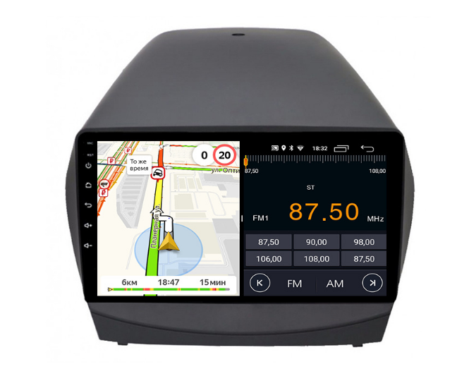 Штатная магнитола Parafar для Hyundai IX35 2009-2015 на Android 13 (2/32Gb + 4G) (PF361FHD)