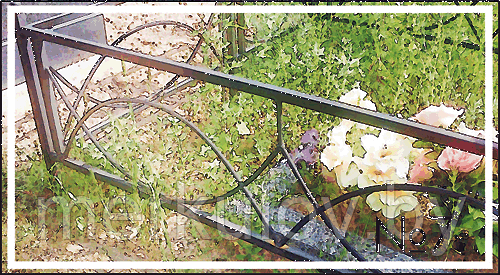 Металлическая ограда на могилу, ограда под заказ. рис №7 - фото 2 - id-p1107097