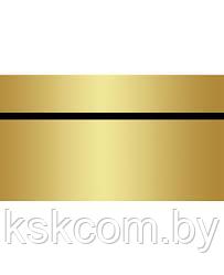 Золото глянцевое на черном(1200х600х1,5мм) - фото 1 - id-p124087104