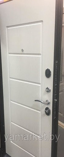 Дверь металлическая Garda 7,5 Гарда Антик Белый ясень - фото 3 - id-p124096569