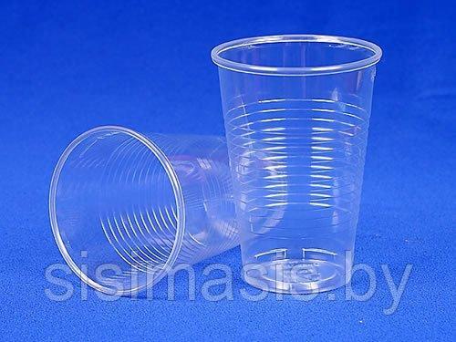 Пластиковые стаканчики, одноразовые 200 мл/100шт., фото 1