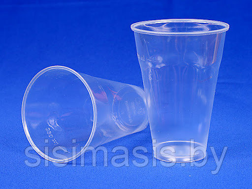 Пластиковые стаканчики, одноразовые 300-330 мл Интеко/50шт.