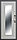 Дверь металлическая Garda Гарда Царское зеркало Муар Белый ясень, фото 2