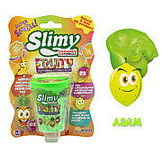 Slimy Слайм с фруктовым запахом, лайм, 80 г. Slimy 37328