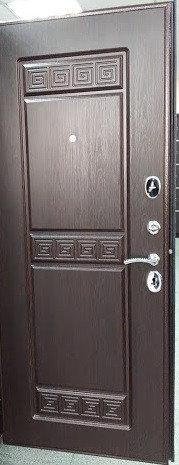 Дверь металлическая Garda Гарда Троя Антик венге - фото 4 - id-p124127159