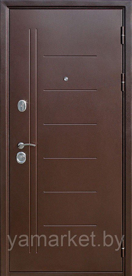 Дверь металлическая Garda Гарда Троя Антик венге - фото 5 - id-p124127159