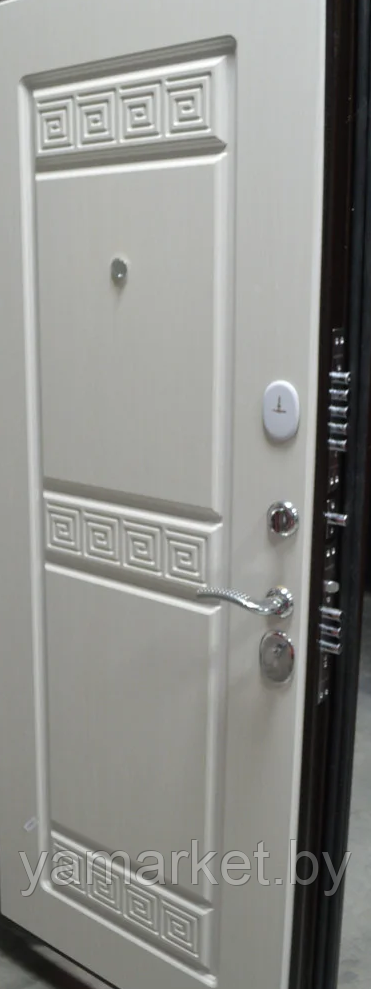 Дверь металлическая Garda Гарда Троя Антик белый ясень - фото 3 - id-p124127271