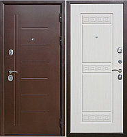 Дверь металлическая Garda Гарда Троя Антик белый ясень, фото 1