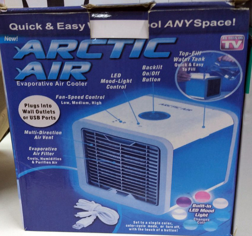 Портативный кондиционер охладитель Arctic Air Арктик эар - фото 1 - id-p124129437