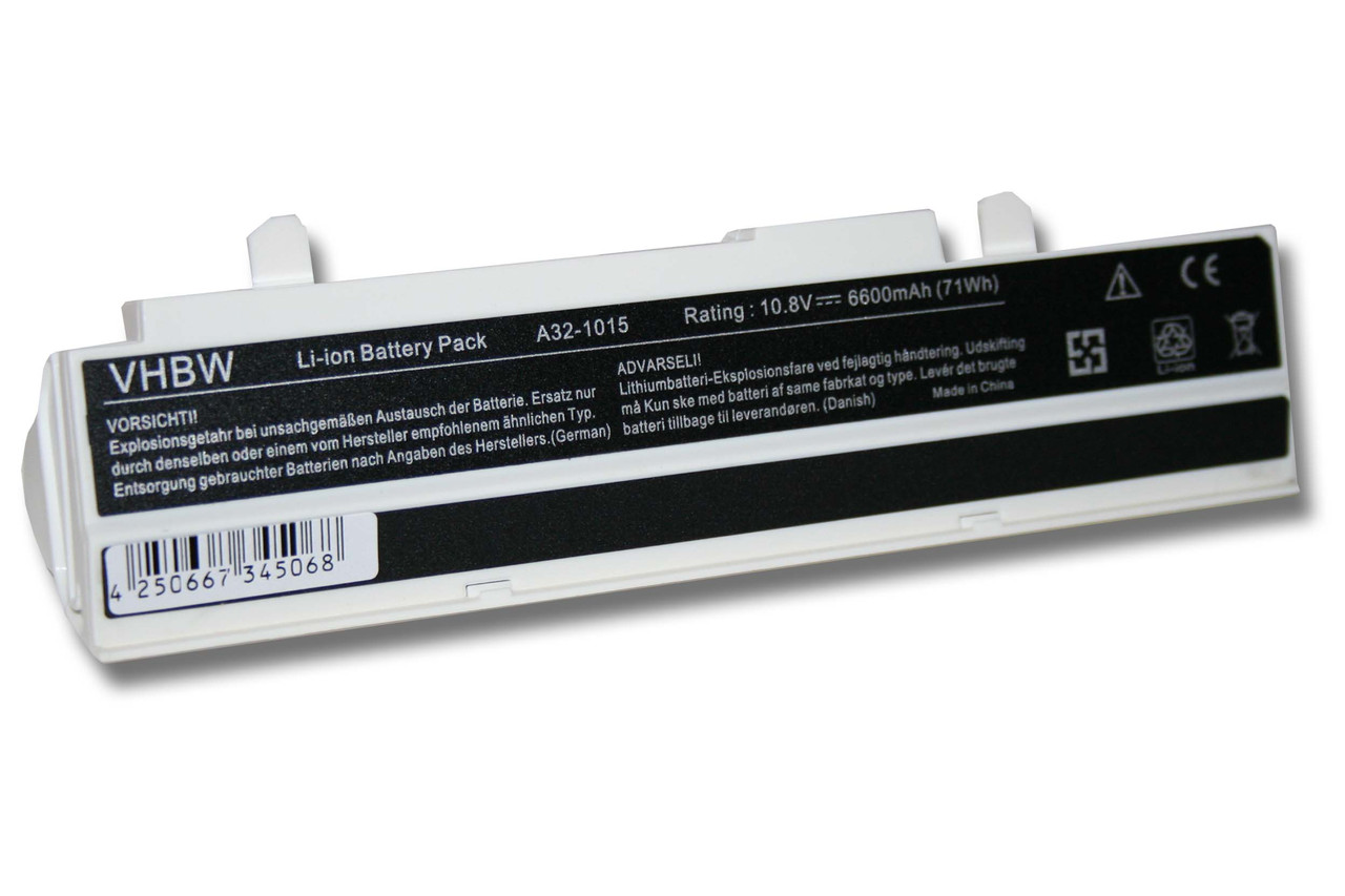 Аккумулятор (батарея) для ноутбука Asus Eee PC 1015 (AL32-1015) 11.1V 7800mAh увеличенной емкости! - фото 1 - id-p2409845