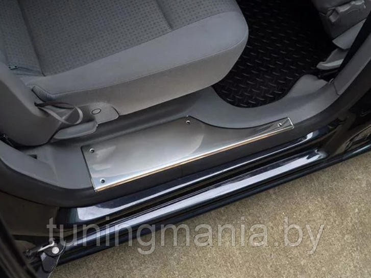 Накладки на внутренние пороги VW Caddy - фото 3 - id-p124138681