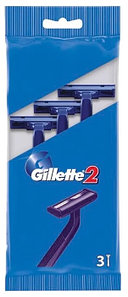 Однораз станки Gillette 2  3шт