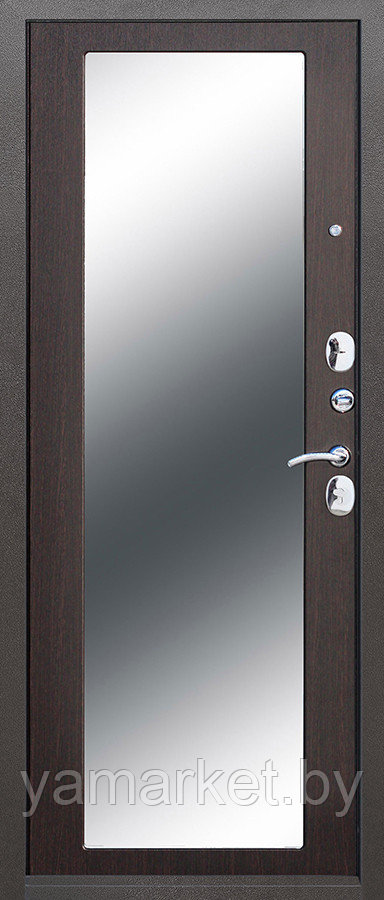 Дверь металлическая Garda Гарда Троя серебро MAXI Белый ясень - фото 6 - id-p124180870