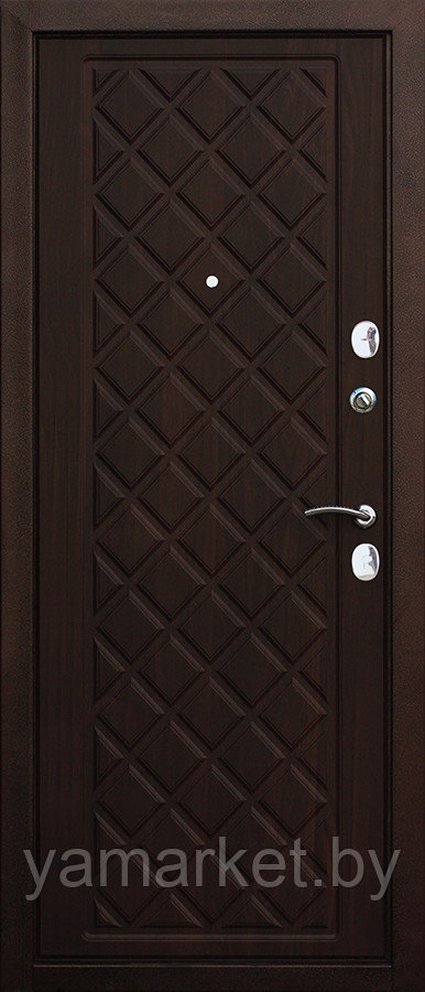 Дверь металлическая Garda Kamelot Гарда Камелот вишня темная - фото 3 - id-p124206384