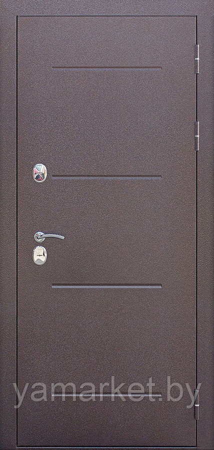 Дверь входная Гарда ISOTERMA Медный антик Астана милки - фото 2 - id-p124213644