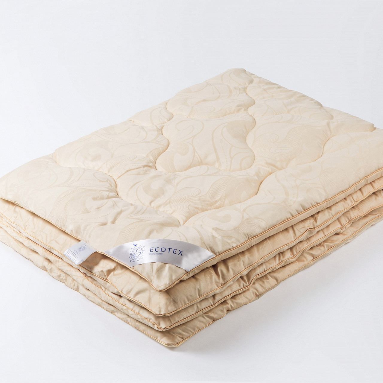 Мериносовое одеяло Royal в сатине жаккарде "Экотекс" 200х220 арт. ОМЕ - фото 2 - id-p9966734