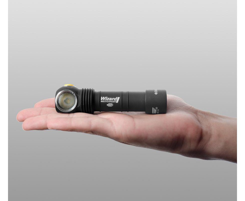 Фонарь Armytek Wizard Magnet USB (тёплый свет) - фото 5 - id-p124225717