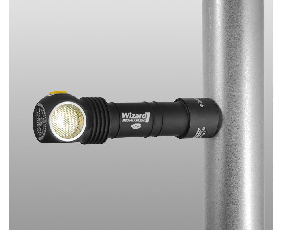 Фонарь Armytek Wizard Magnet USB (тёплый свет) - фото 7 - id-p124225717