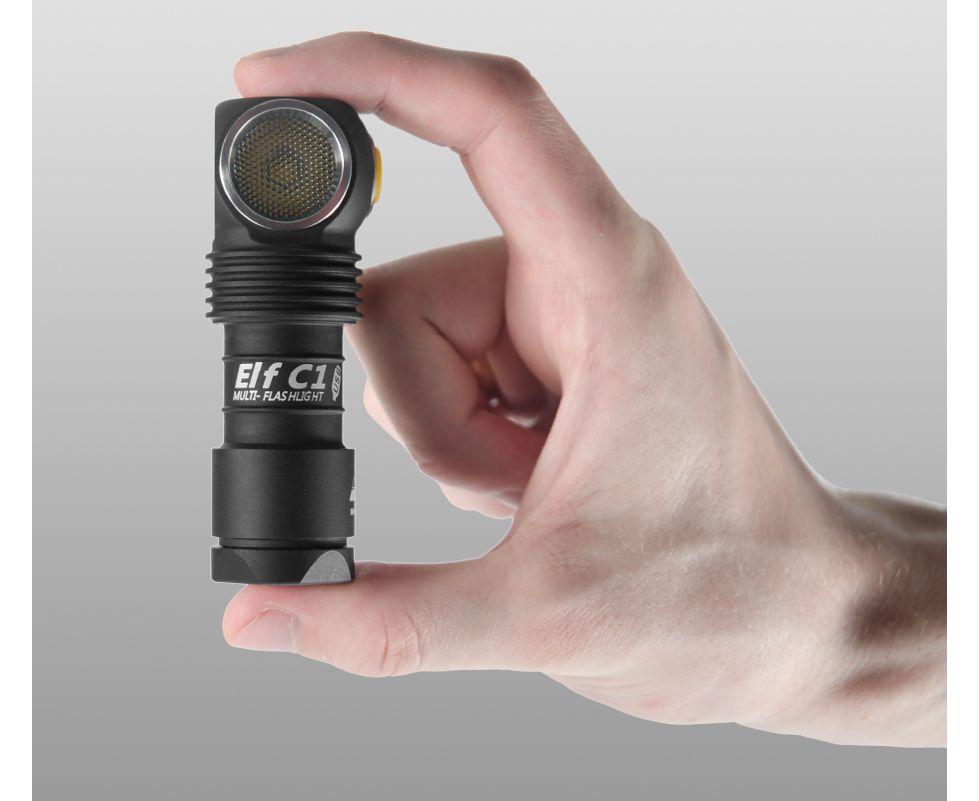 Фонарь Armytek Elf C1 Micro-USB (тёплый свет)