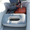 Сиденье надувное "овал" ПВХ для лодки (№1, серый)., фото 4