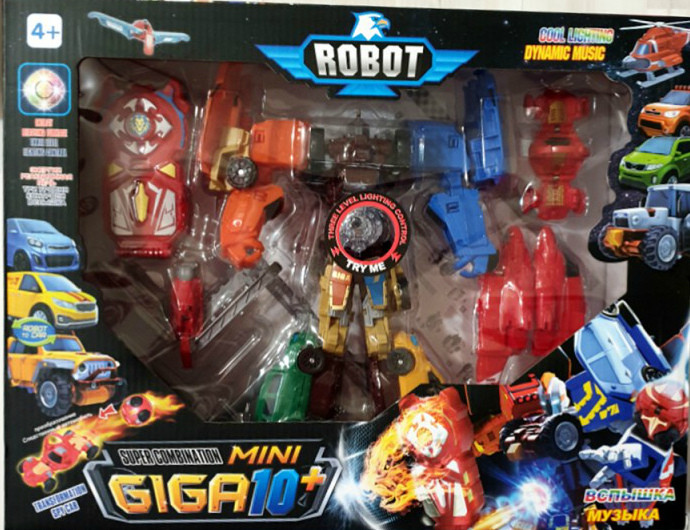 Трансформер тобот гига 10 Tobot Titan GIGA 10 - фото 1 - id-p124241472