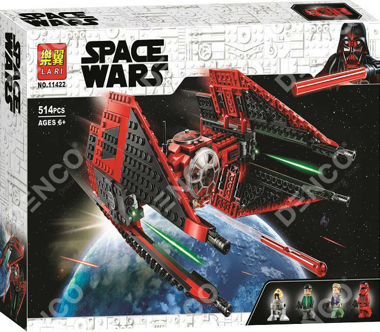 Конструктор LARI Star Wars «Истребитель СИД майора Вонрега» 11422 (Аналог LEGO Star Wars 75240)