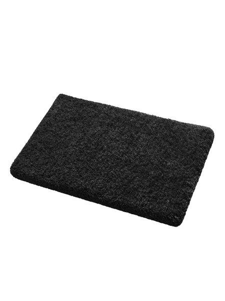 КОВРИК ДЛЯ ВАННОЙ SHAHINTEX MICROFIBER 80*120 ЧЕРНЫЙ