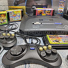Игровая приставка 16 bit Sega Mega Drive 2 (Сега Мегадрайв) 5 встроенных игр, 2 джойстика. Оригинал, фото 6