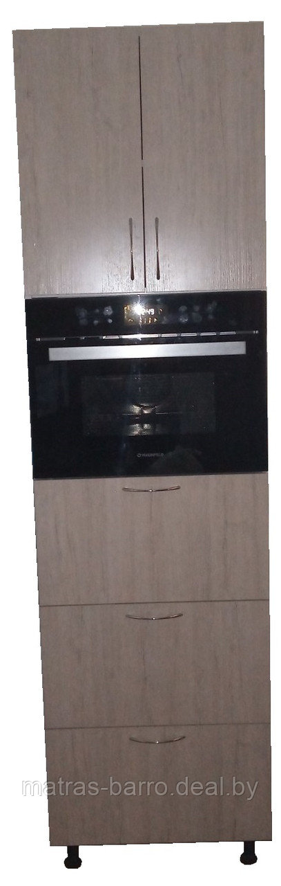 Кухонный шкаф-пенал под микроволновую печь. Выбор декоров ЛДСП. - фото 5 - id-p124295180