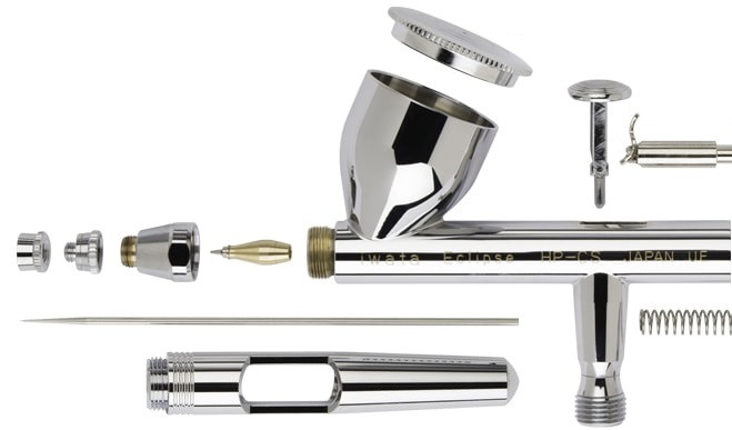 Запчасти к аэрографам Harder&steenbeck, Iwata, Sparmax, JAS, Hansa