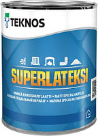 SUPERLATEKSI Matt B1 Матовая, дисперсионная краска. 0,9л