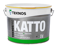 TEKNOSPRO KATTO. Краска для потолка, 9л (КАТТО ТЕХНОС), Финляндия