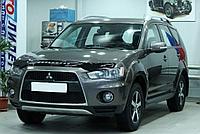 Дефлектор капота Mitsubishi Outlander (2009-2012) [MSH24] VT52