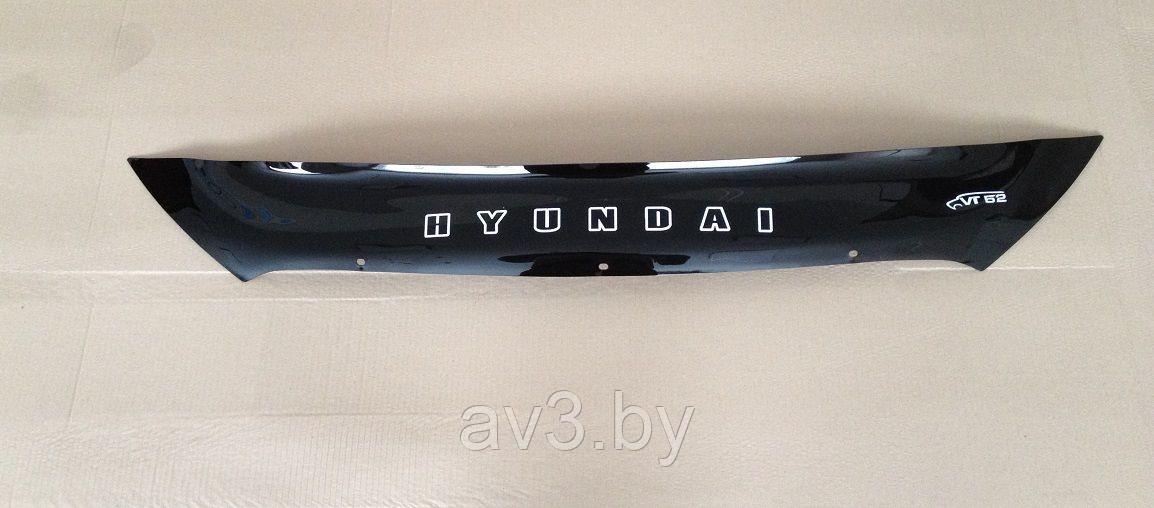 Дефлектор капота Hyundai ix35 (2010-2015) короткий [HYD51] VT52
