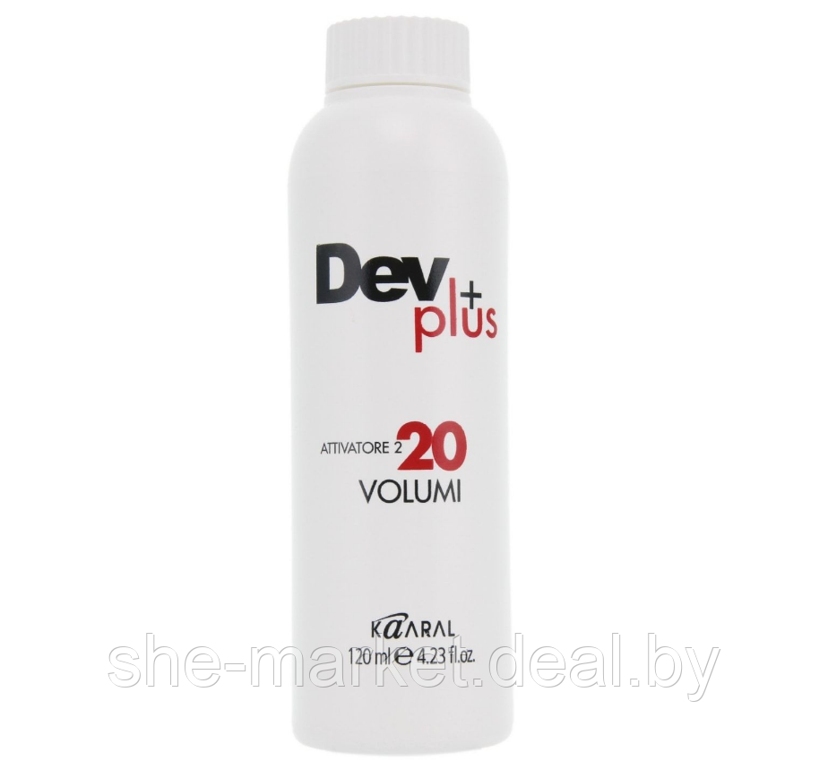 Окислитель для краски Dev Oxi plus Peroxide 6%, 120мл (Kaaral) - фото 1 - id-p124355688