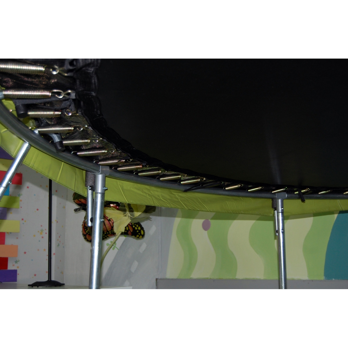Батут Atlas Sport 312 см Мастер с внутренней сеткой и лестницей на 8 стоек - фото 2 - id-p124372381