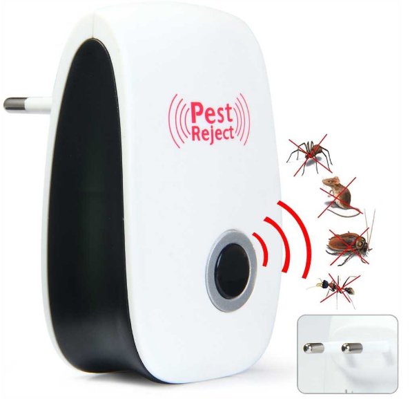 Ультразвуковой отпугиватель грызунов и насекомых Pest Reject - фото 4 - id-p124373157