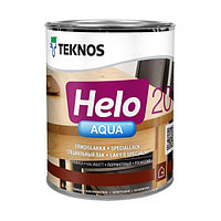 HELO AQUA 20 Semimatt Полуматовый водоразбавляемый специальный лак, 0,9л