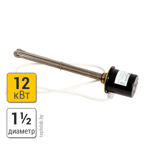 Электрический ТЭН Galmet 12 кВт, 400 В