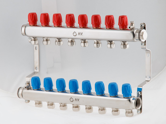 Коллекторная группа AVE135, 8 вых. AV Engineering - фото 1 - id-p124379334