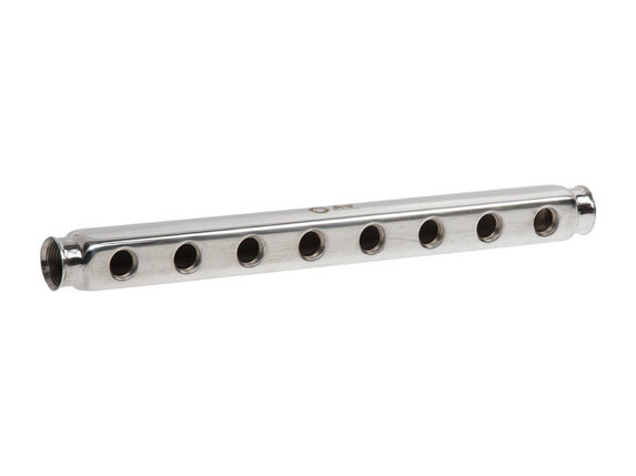 Коллектор 1/2" х 8 вых. односторонний, AV Engineering, фото 2