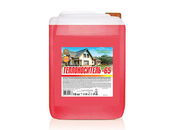 Теплоноситель Экотерм (-65С) кан. 10 кг., EcoTherm, фото 2