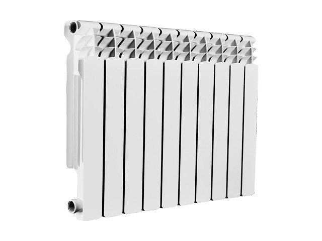 Радиатор алюминиевый 500/80, 10 секций SAS (10 секций) - фото 1 - id-p124379850