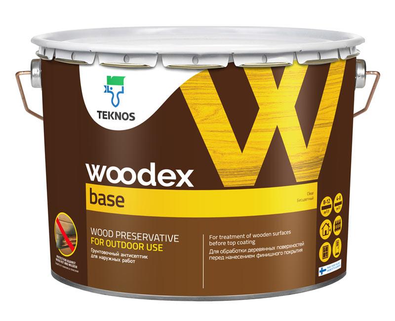 WOODEX PRIMER TEKNOS Грунтовочный антисептик 10л (ВУДЕКС ПРАЙМЕР ТЕХНОС), Финляндия