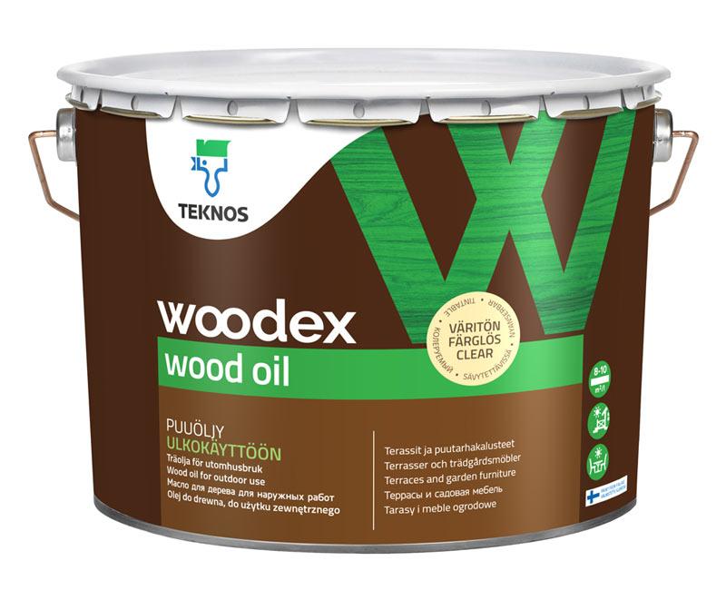 WOODEX WOOD OIL Масло для дерева 2,7л - фото 1 - id-p124385071