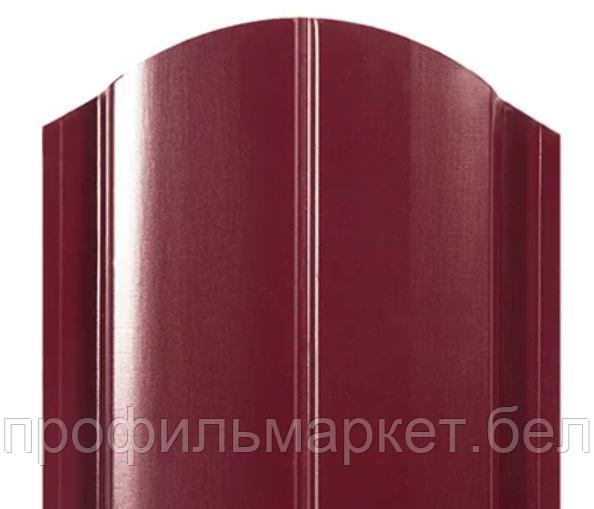 Металлический штакетник Европланка, глянец односторонний полиэстер, RAL 3005