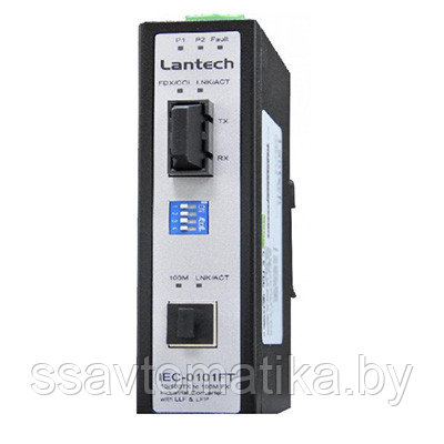 Промышленный медиаконвертер IEC-0101FT-SC-SM-30КМ-E (8350-026)